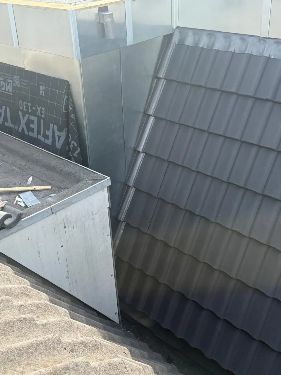 Pannen en dakkapel tijdens de uitvoering
